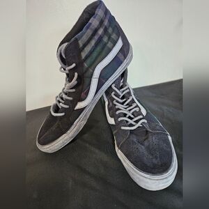 Vans Overwashed Collection Plaid Men's Shoes Size 13